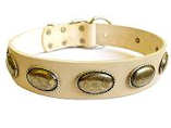 Leather dog collars