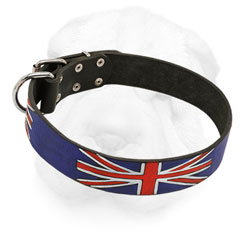Shar-Pei Painted Collar United Kingdom Pride